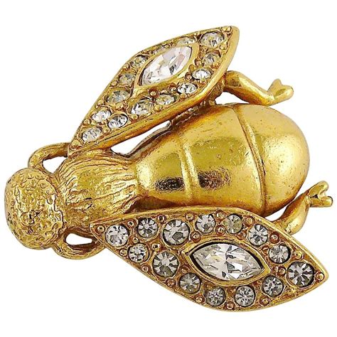 dior vintage bee brooch|Christian Dior Brooches .